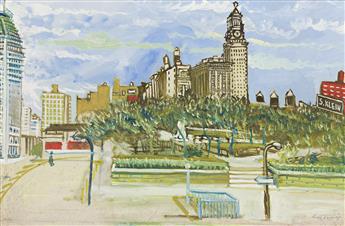 JOSEPH DELANEY (1904 - 1991) Union Square.                                                                                                       